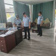 潘口派出所开展校园安全隐患大排查