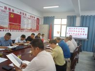 潘口乡中心学校部署新学期开学工作