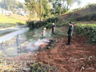 县生态环境局加强秸秆禁烧巡查执法工作
