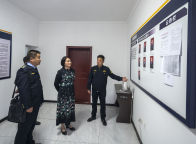 神农架林区交通运输综合执法支队来我县交流学习“四基四化”建设经验