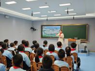 石景山区与竹山县少年儿童共上 “节水爱水护水” 主题队课