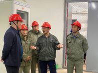 县供电公司验收溢水变电站改扩建工程