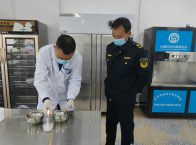 县公检中心开展校园食品安全“回头看”专项抽检