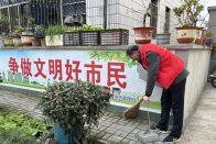 县民政局：下沉社区不松劲 志愿服务暖人心