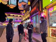 县市场监管局开展桃花源街区入户走访工作