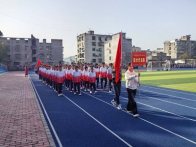 全县2025年中小学生篮球赛开幕