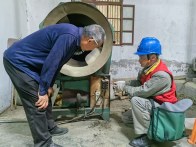 县供电公司护航茶企生产用电安全