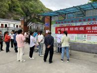 双台乡卫生院开展全国预防接种日宣传活动