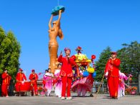 非遗进景区 奏响女娲传说传承新乐章