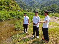 官渡镇守水护河在行动