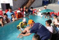 “清凉课堂”护平安  竹山工会爱心托管班筑牢“防溺”安全网   