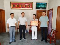 大庙乡：八一送喜报 荣光暖人心