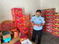 大庙乡开展烟花爆竹专项检查