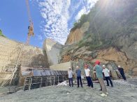 县水利和湖泊局督导青石峡水库建设