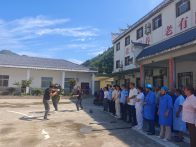 双台乡福利院开展综合应急演练