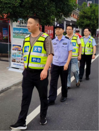 上庸镇：织密治安防控网 守护百姓“平安线”