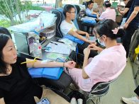 县人社局干部职工积极参与无偿献血活动