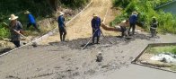 竹坪乡开展入院入户路“微改造”行动