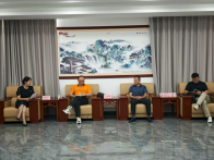 湖北省陶瓷工业协会来竹考察