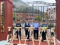 大庙乡：“护学行动” 伴学子开学平安