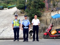 竹坪鄉(xiāng)：學生平安回家路 “警”色相伴暖人心