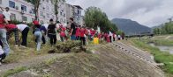 溢水中学开展“护我母亲河”志愿活动