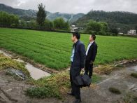 县蔬菜中心开展节前安全排查及防汛减灾