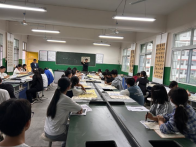 竹山二中：翰墨飘香润校园 书法育人伴成长