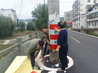 麻家渡镇:小小反光贴照亮秋收平安路