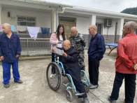 秦古镇：政策宣传进福利院 养老服务暖人心