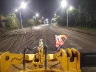 县公路养护中心：秋汛夜巡保畅通