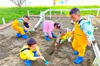 麻家渡镇幼儿园：趣味“沙水区” 解锁童年新玩法