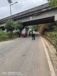 麻家渡镇：集镇路口设岗   头盔安全“查”不停