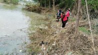 城关镇城西社区：打捞河道垃圾 筑牢宜居环境“水防线”