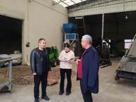 县科技和经信局走访外贸出口企业