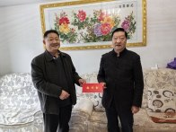 县退役军人事务局走访慰问退休老干部