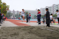 竹山二中：赛场燃激情 青春绽芳华