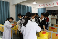 竹山二中：结核病筛查 筑健康防线