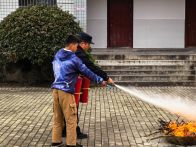 楼台乡联合开展校园安全演练