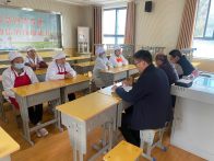 大庙乡九年一贯制学校开展食堂后勤人员培训