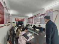 大庙乡冲刺决胜“三资”突击战