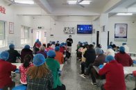 楼台乡：百名家长看食堂  阳光透明更健康