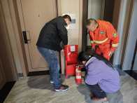 县旅游产业服务中心开展旅游安全隐患大排查