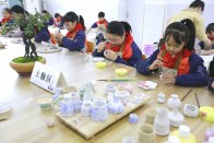   宝丰镇红卫小学：劳艺相融  陶泥生花