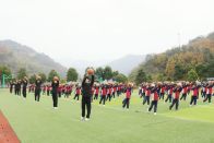 南部片区第九届特色教育成果展评活动在柳林乡中心学校拉开序幕