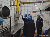 南山五福堂外国语学校：迎市消防大队安全专项检查 筑牢校园安全屏障