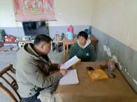 上庸镇：暖冬护家守平安 入户宣讲传安全