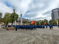 竹山一中:激情跑操燃斗志  活力四射显青春