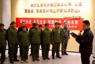 县退役军人事务局开展国防教育