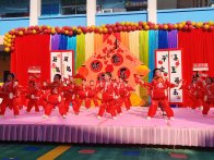 擂鼓镇中心幼儿园鼓舞飞扬迎新年